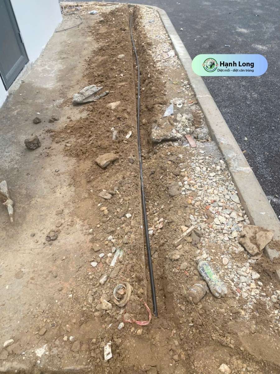 Lắp đặt ống bảo trì Termite Pro tại dự án Mapletree Bắc Giang