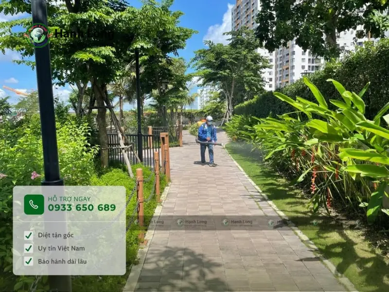 quy trình diệt côn trùng