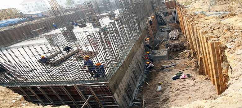 Không chú trọng việc làm nền móng