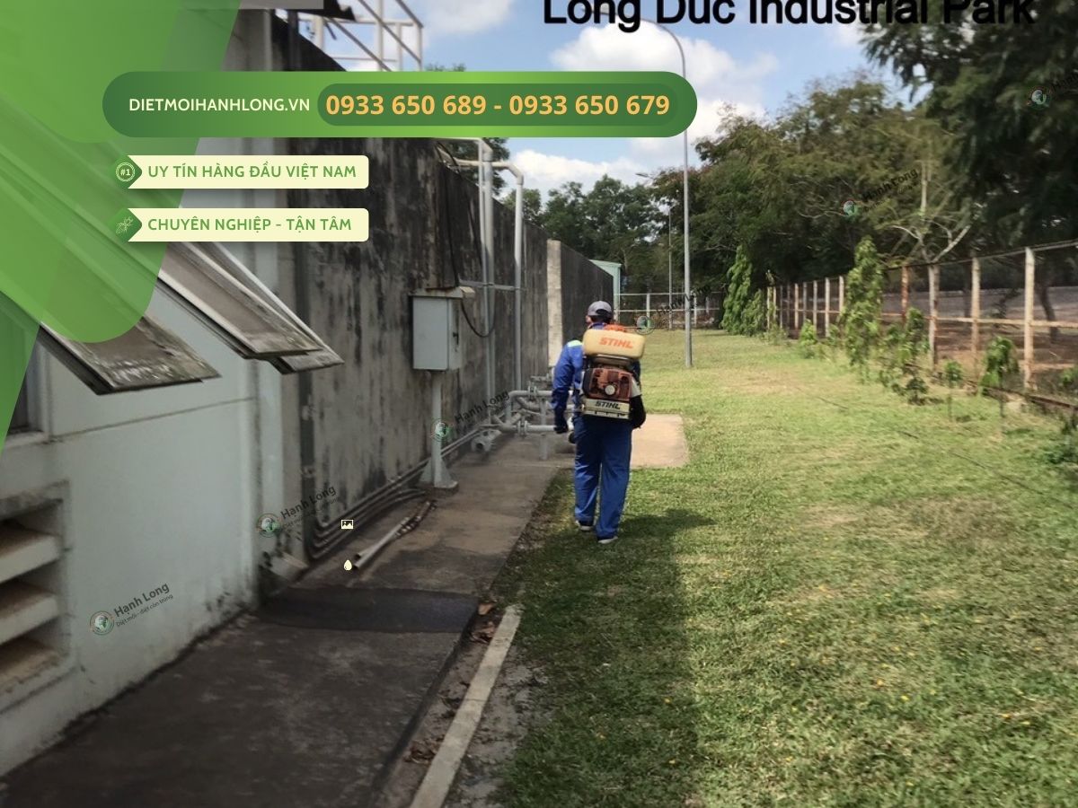 kiểm soát côn trùng tại KCN Long Đức, Long Thành