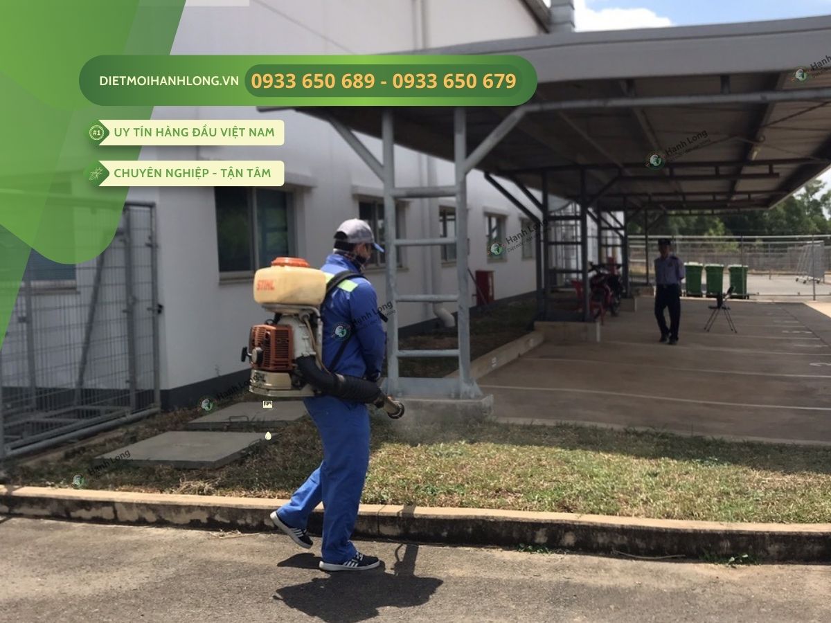 kiểm soát côn trùng tại KCN Long Đức, Long Thành