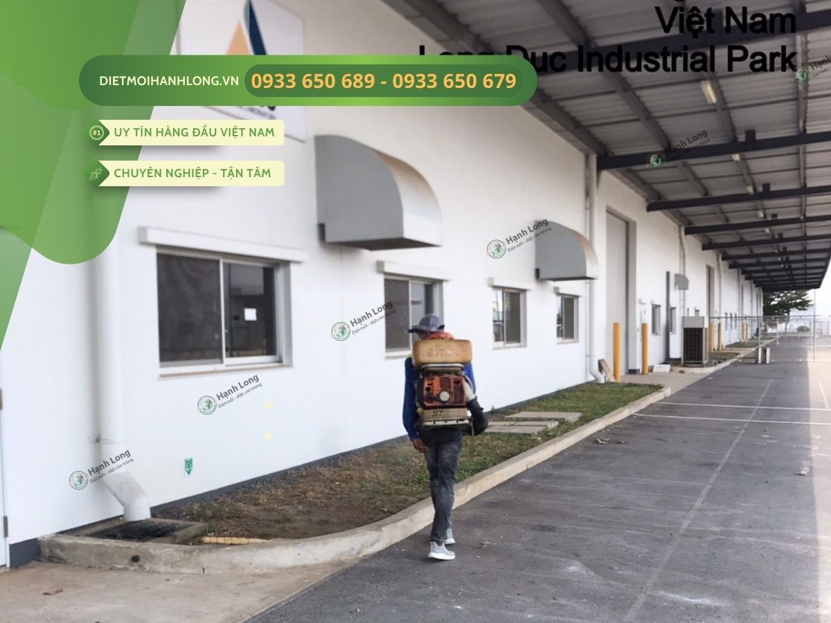 kiểm soát côn trùng tại KCN Long Đức, Long Thành