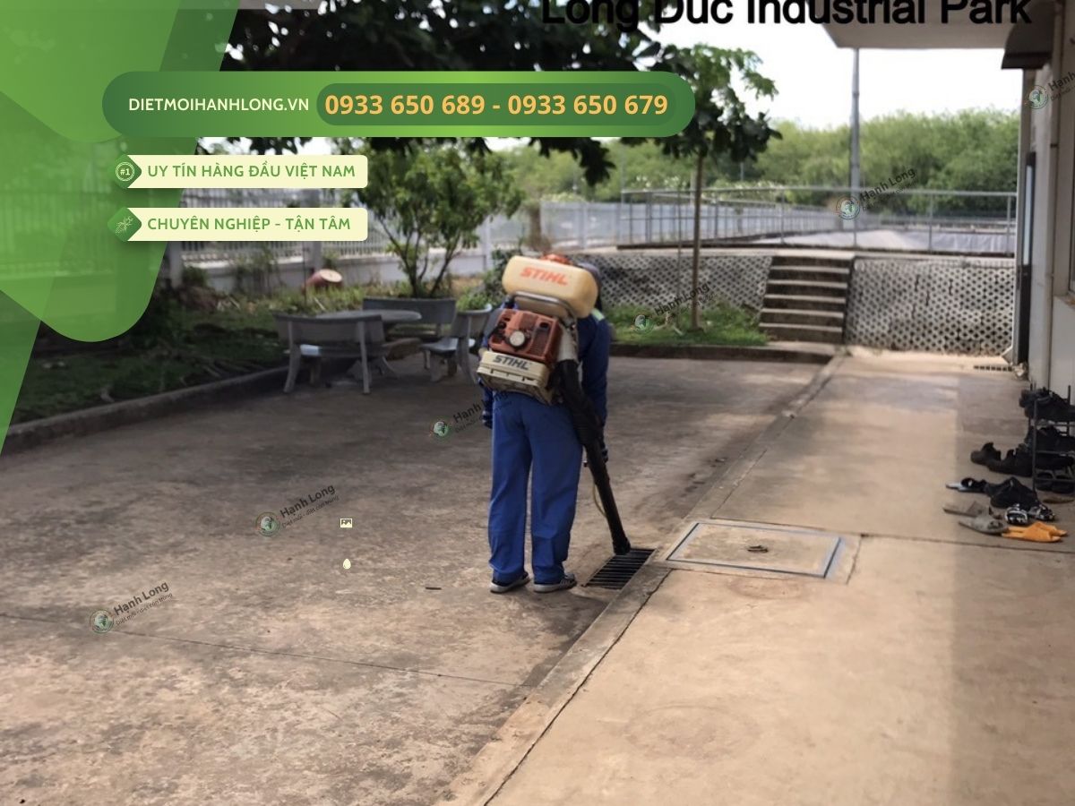 kiểm soát côn trùng tại KCN Long Đức, Long Thành
