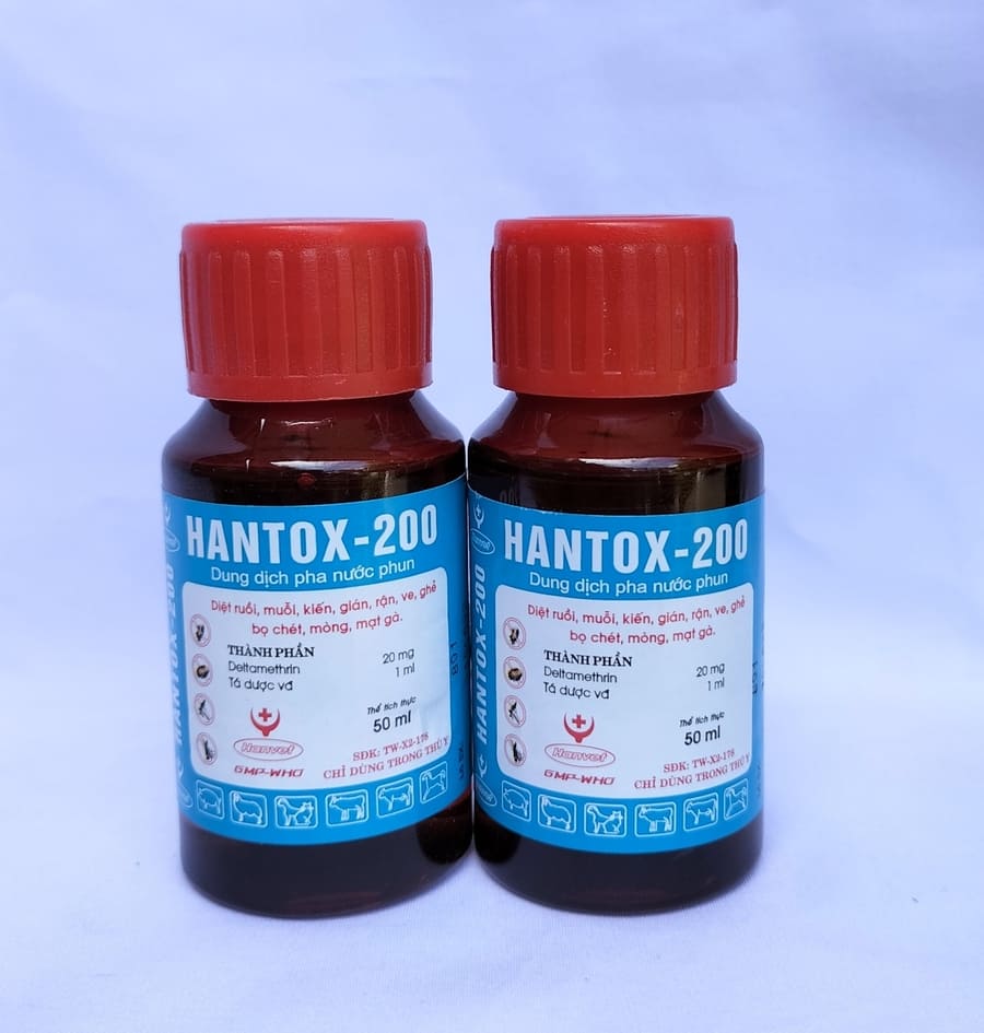 Hantox 200 – Thuốc diệt côn trùng triệt để