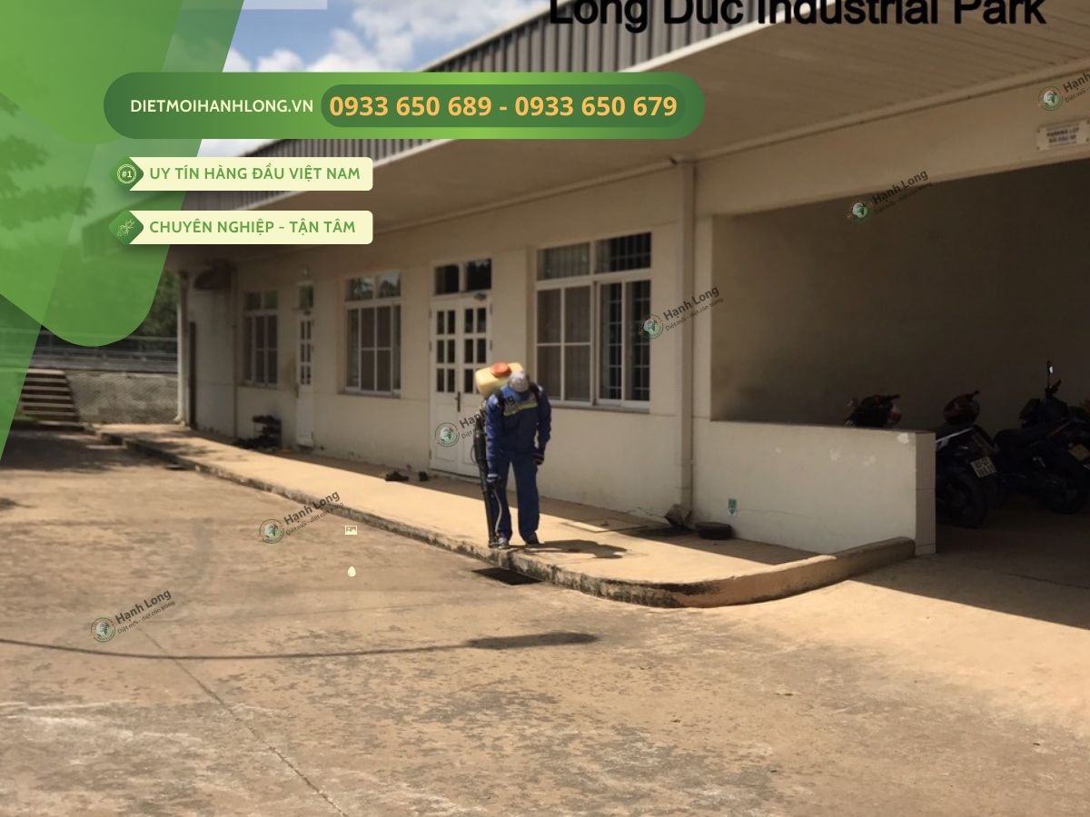 kiểm soát côn trùng tại KCN Long Đức, Long Thành