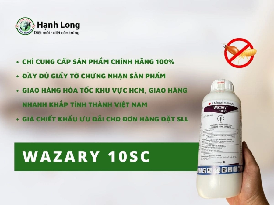 chống mối wazary 10sc