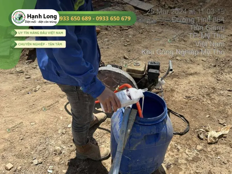 đơn vị diệt mối nhà xưởng 