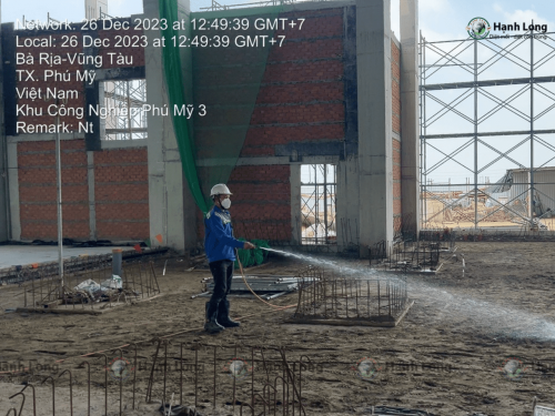 Hoàn thiện thi công chống mối tại Khu Công Nghiệp Phú Mỹ 3 – Vũng Tàu