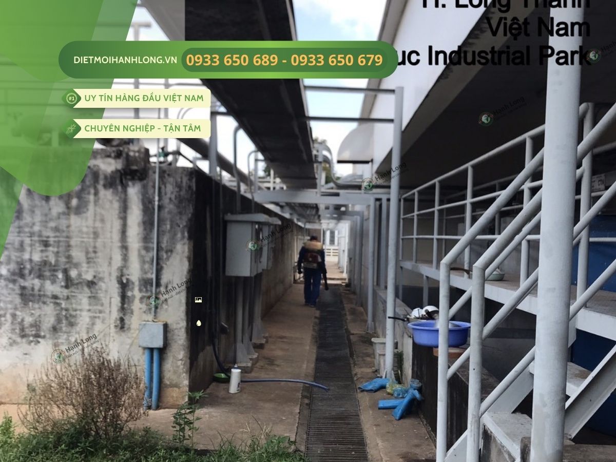 kiểm soát côn trùng tại KCN Long Đức, Long Thành