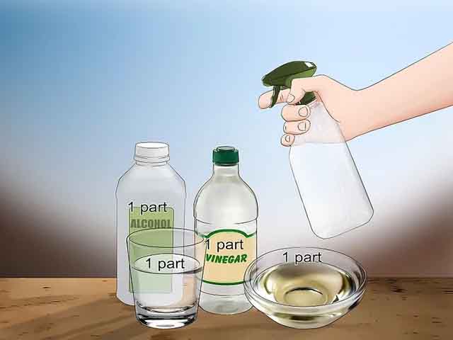 Tự chế thuốc đuổi gián với dầu ô liu, cồn