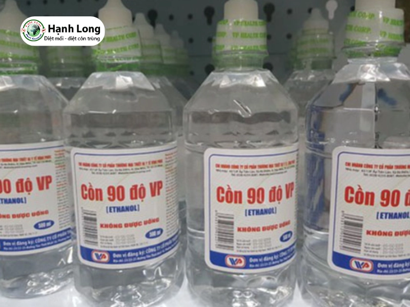 Dùng cồn 90 độ