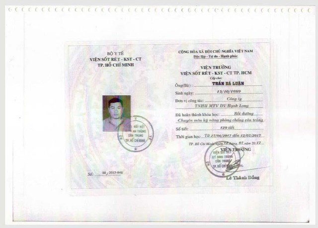 chuyên môn kỹ thuật Hạnh Long 3