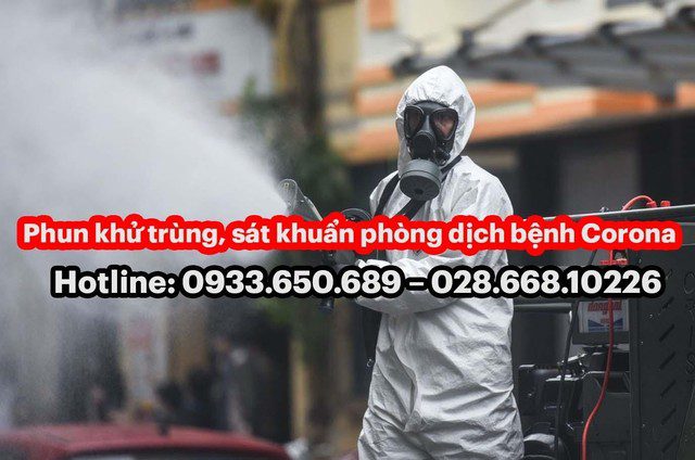 dịch vụ phun thuốc khử trùng hiệu quả