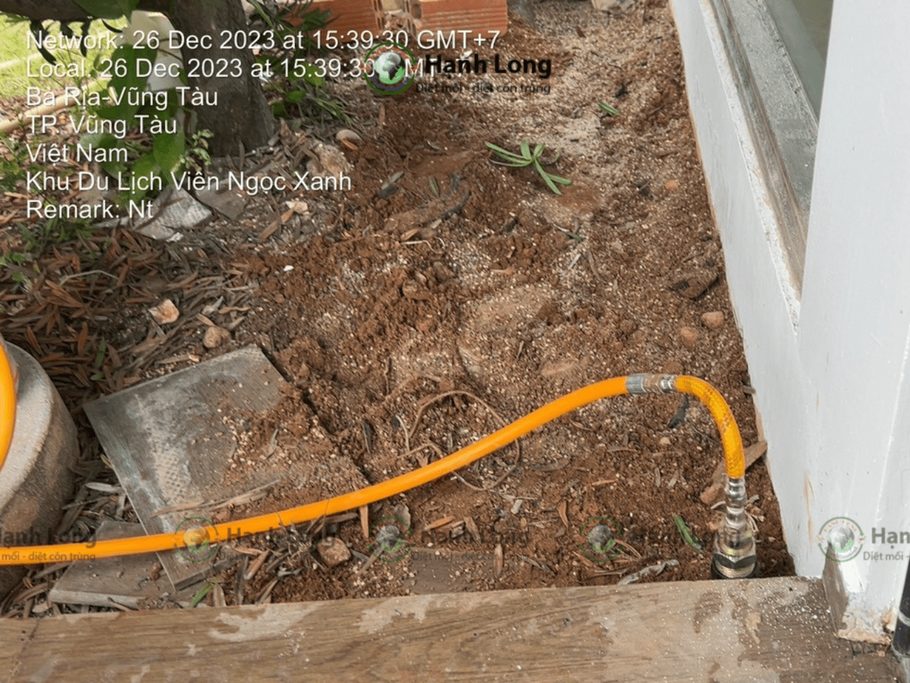 Lắp đặt hệ thống bảo trì chống mối Termite Pro tại Villas Vũng Tàu