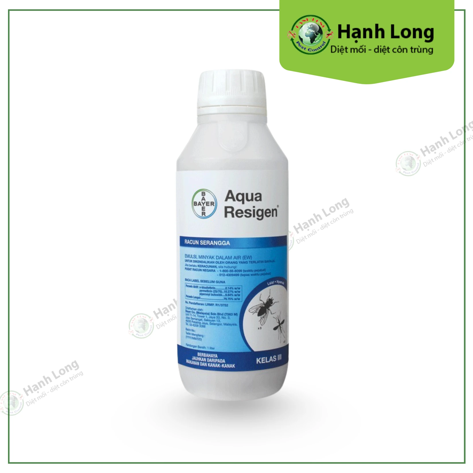 Thuốc diệt muỗi Aqua resigen 10.4 ew