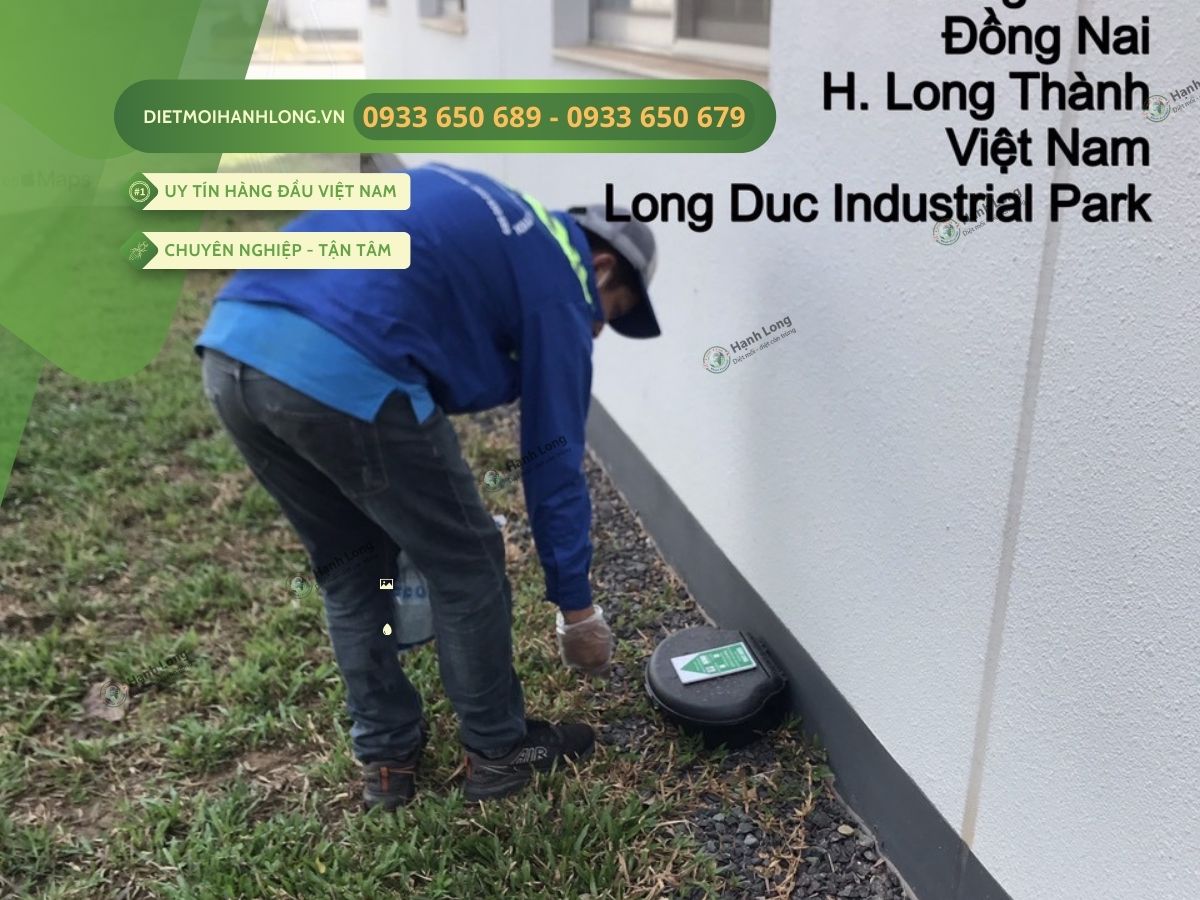 kiểm soát côn trùng tại KCN Long Đức, Long Thành