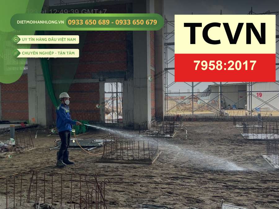 Tiêu chuấn quốc gia TCVN 7958:2017 về bảo vệ công trình xây dựng – Phòng chống mối