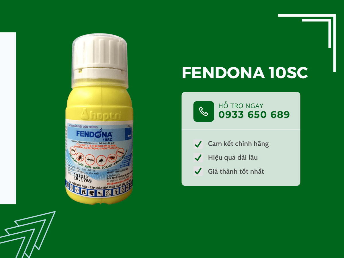 Thuốc diệt muỗi sinh học Fendona 10sc