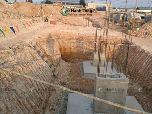 Bàn giao thi công chống mối KCN Hố Nai – Đồng Nai