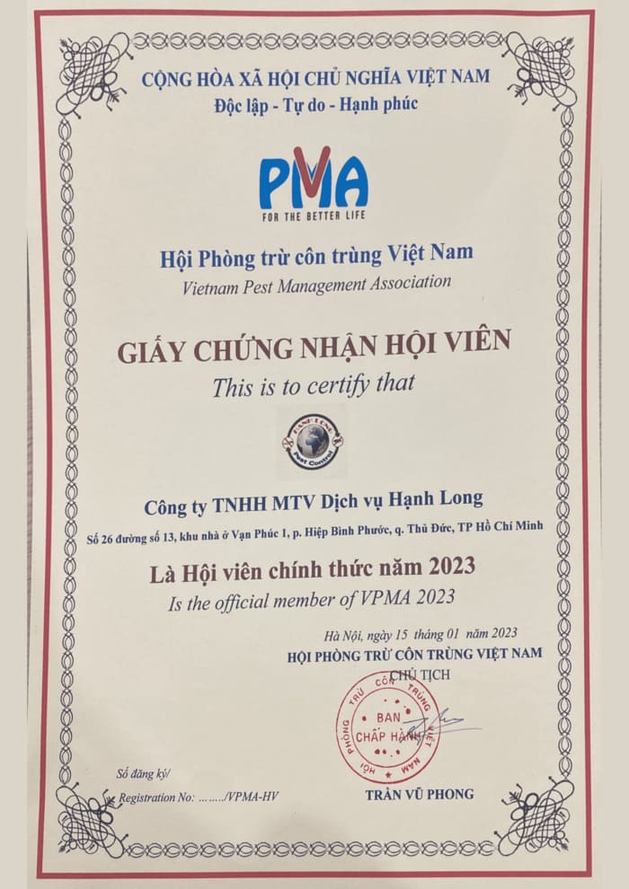 Công ty Diệt mối Hạnh Long