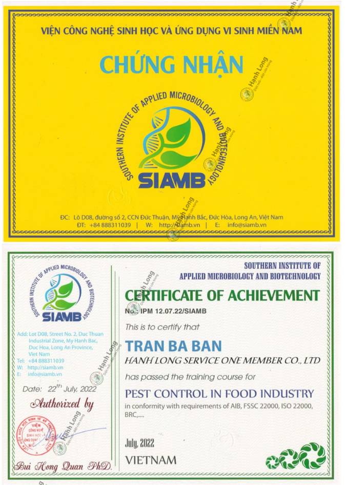 Công ty Diệt mối Hạnh Long