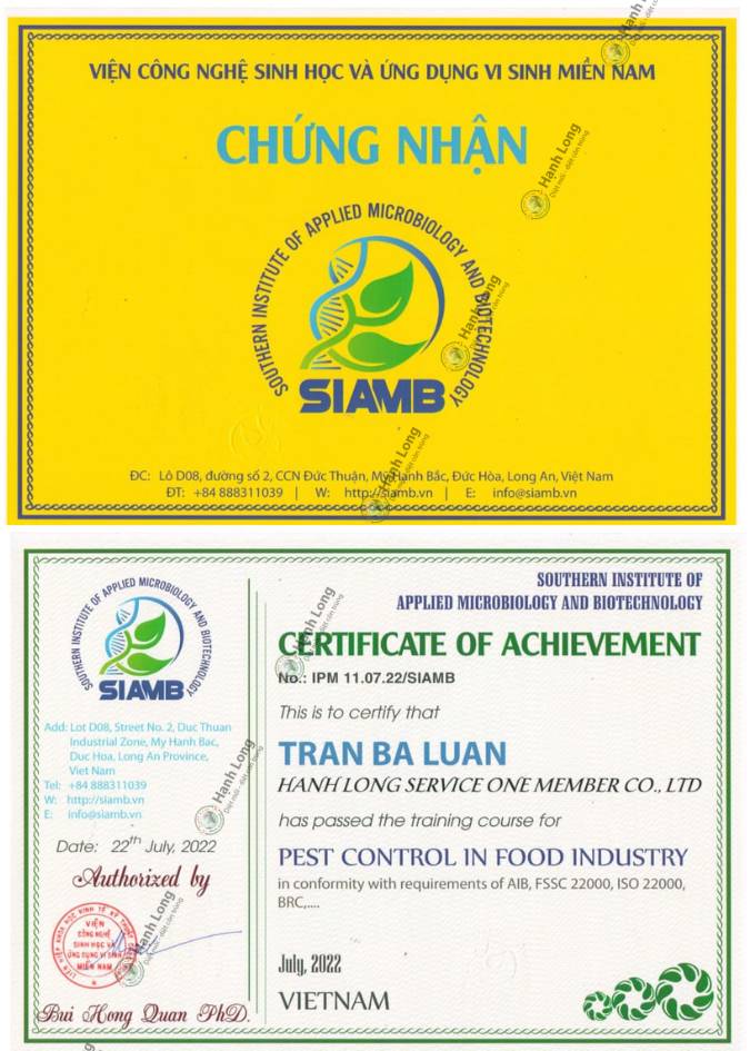 Công ty Diệt mối Hạnh Long